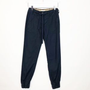 Guideboat Navy medium weight cotton jogger pant 26